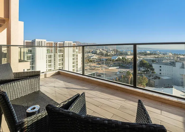 Luxury Suite Apartment With Sea View #55 By Hashdera Eilat