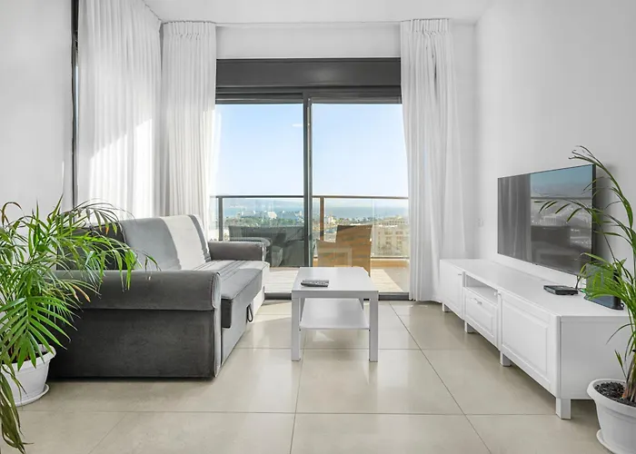 Luxury Suite Apartment With Sea View #55 By Hashdera Eilat